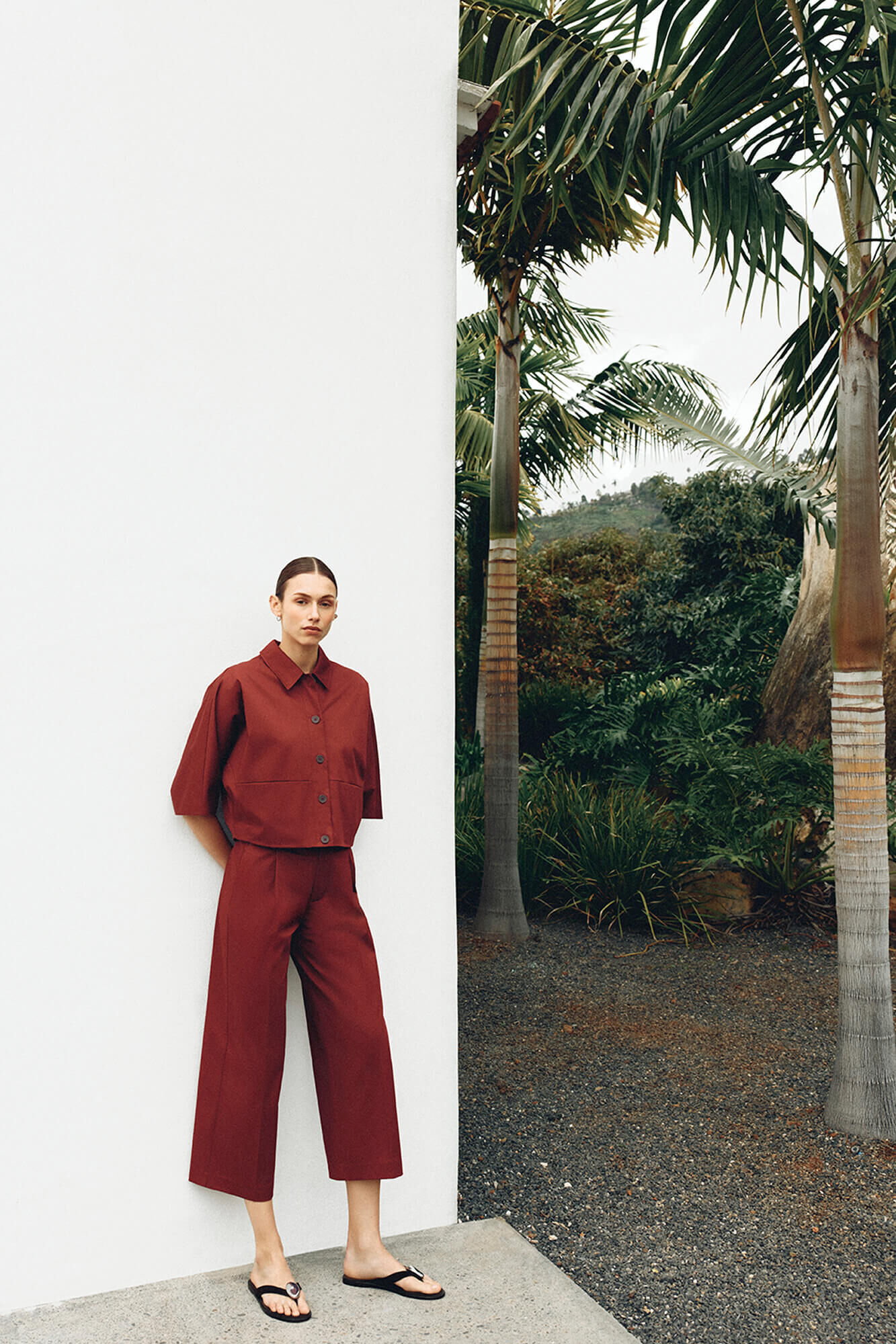 Trousers and jacket set