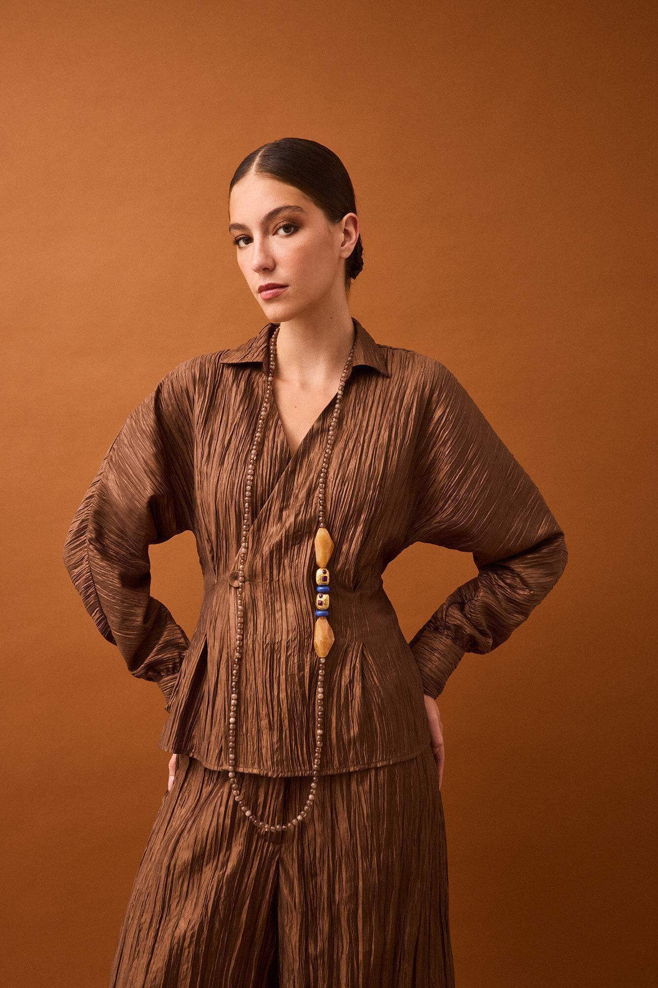 Trousers and top set