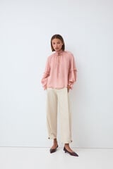 Trousers and blouse set