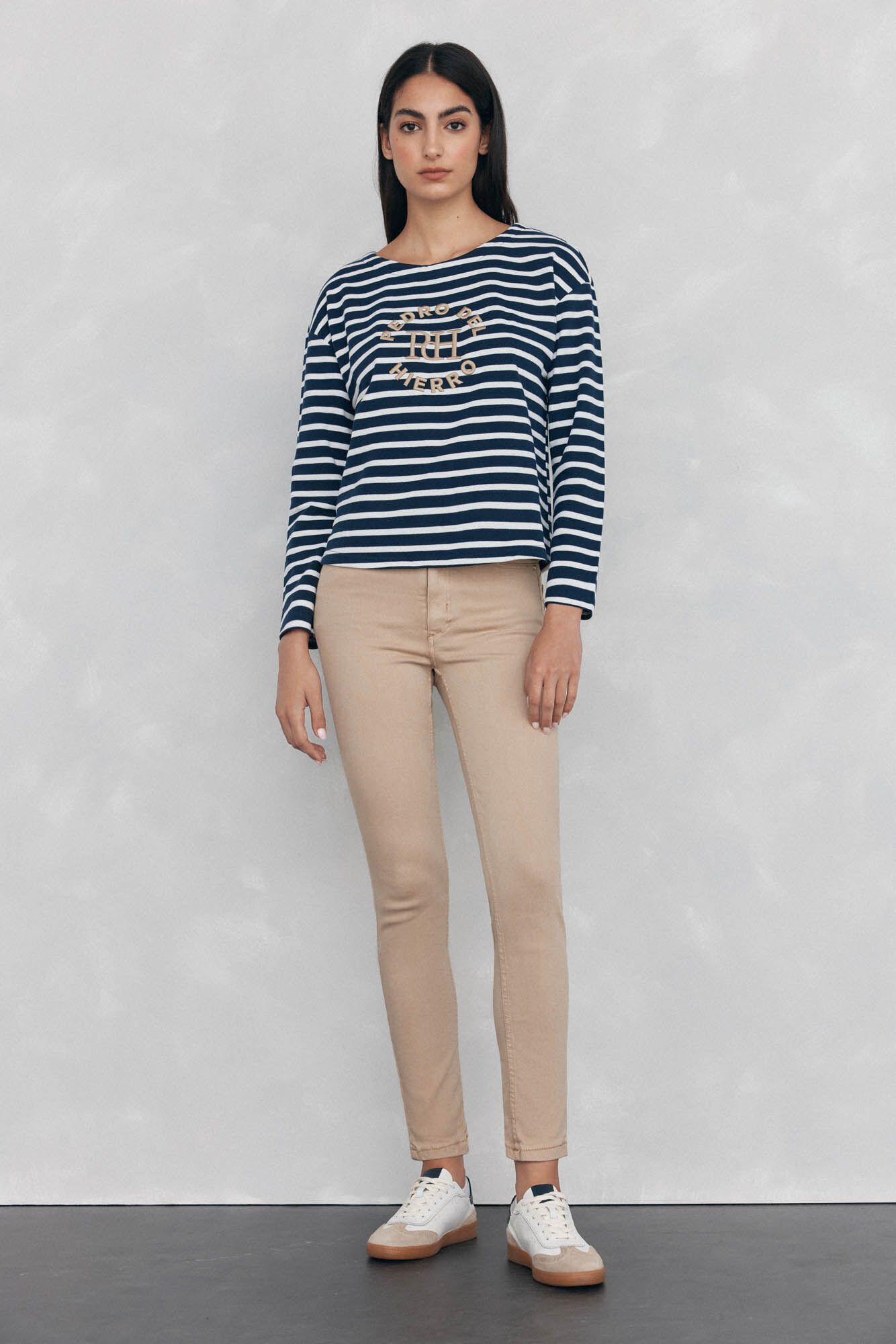 Conjunto de sweatshirt e empurrar