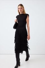 Skirt and shoulders set