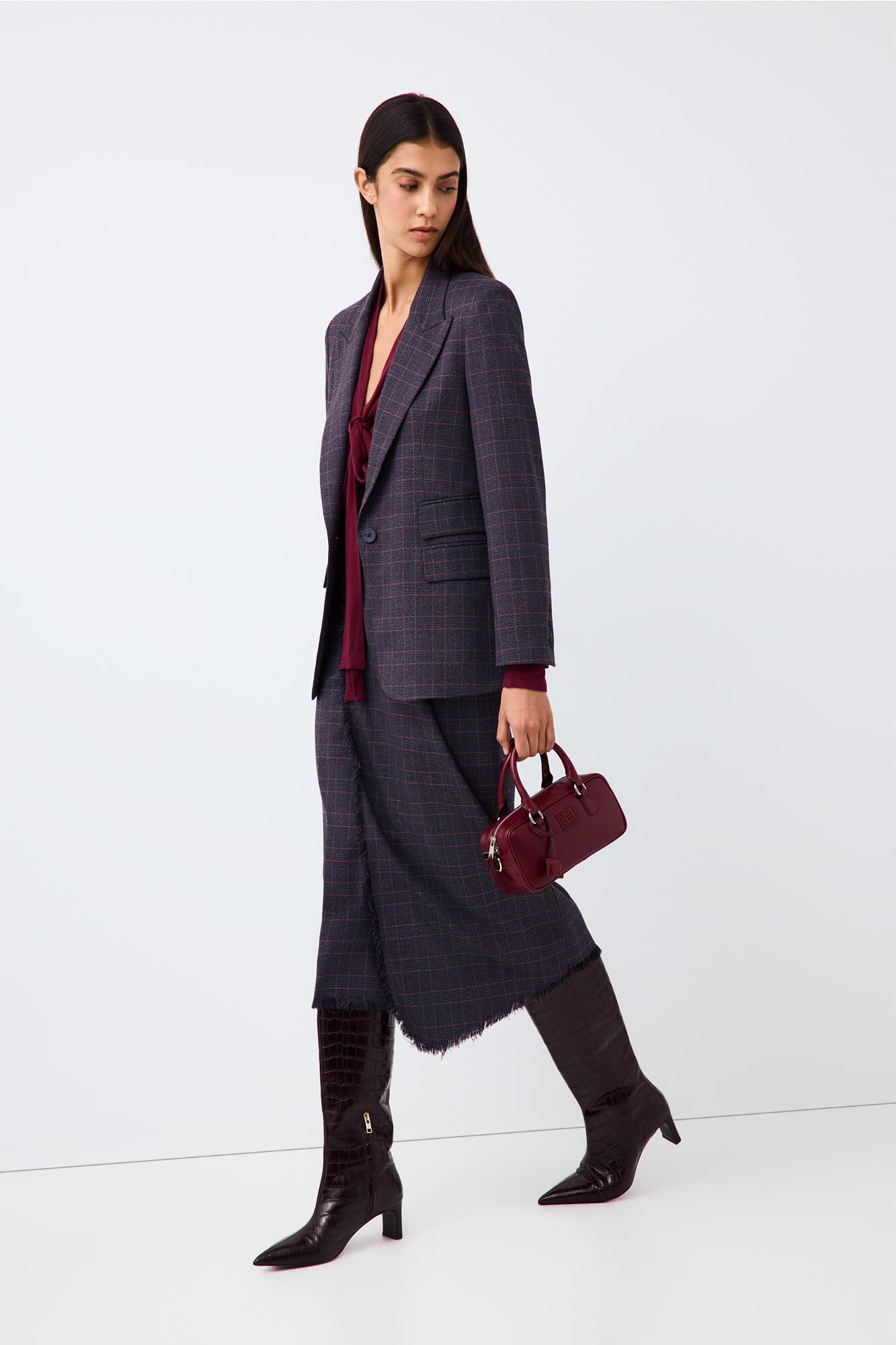 Skirt and blazer set