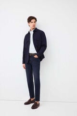 Jeans, shirt and overshirt set