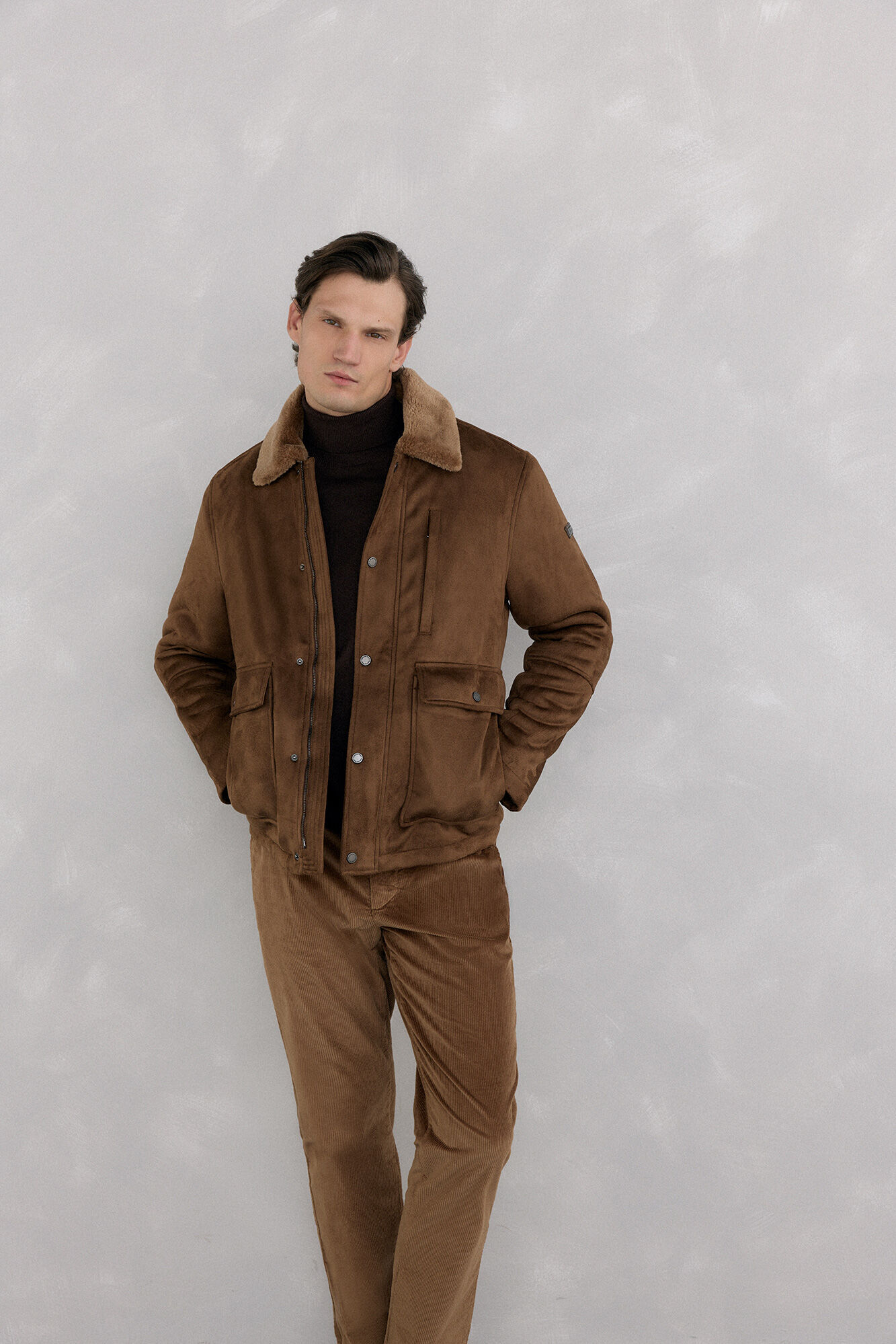 Chino and jacket set