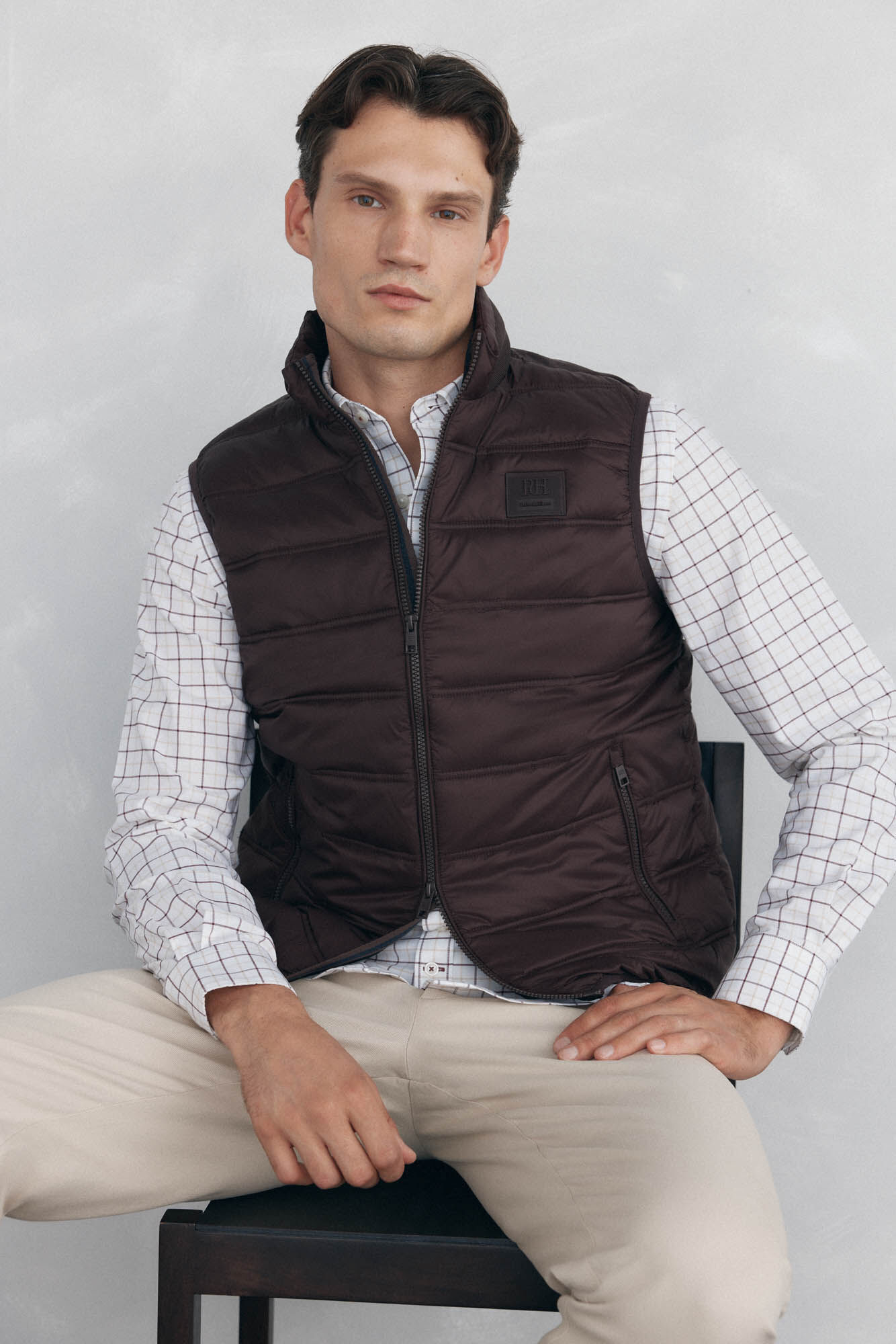 Pants, shirt and gilet set