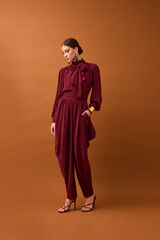 Trousers and blouse set