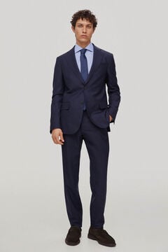Tie, trousers, blazer and anti-stain set