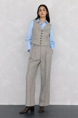 Trousers and herringbone set