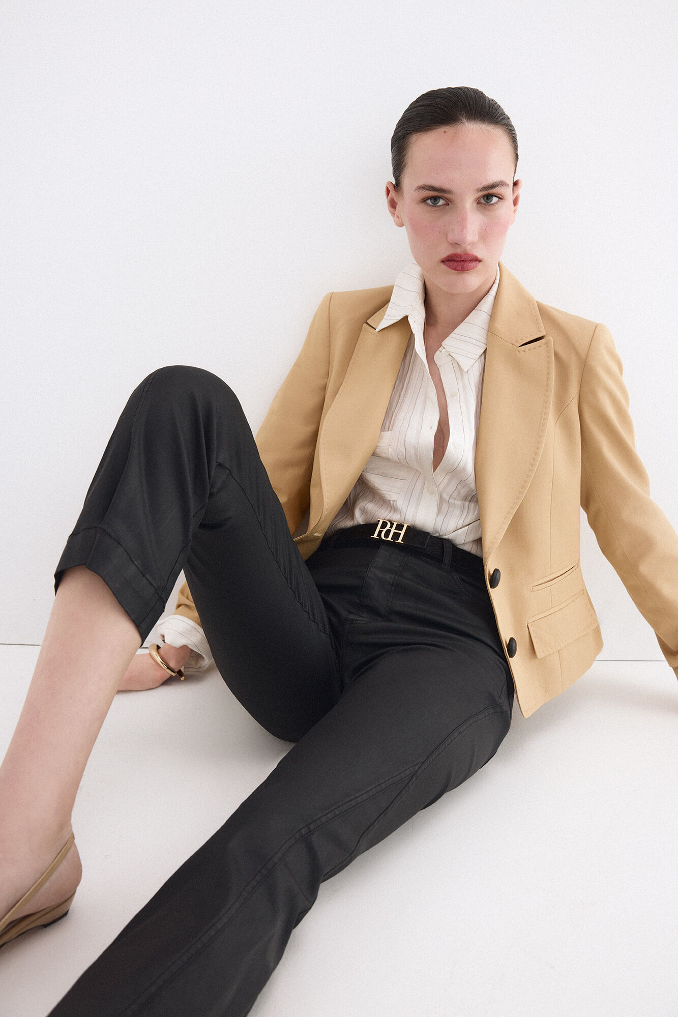 Jeans and blazer set