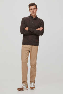 Jumper, sole and chinos set