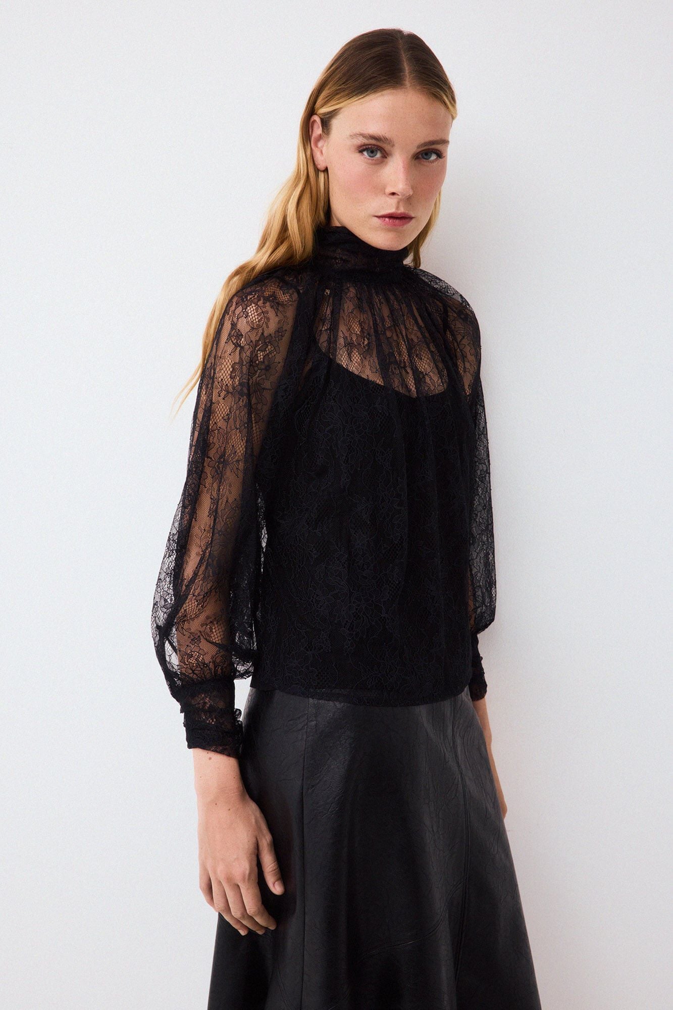 Skirt and blouse set