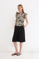 Blouse and shorts set