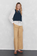 Detail, vest and blouse set