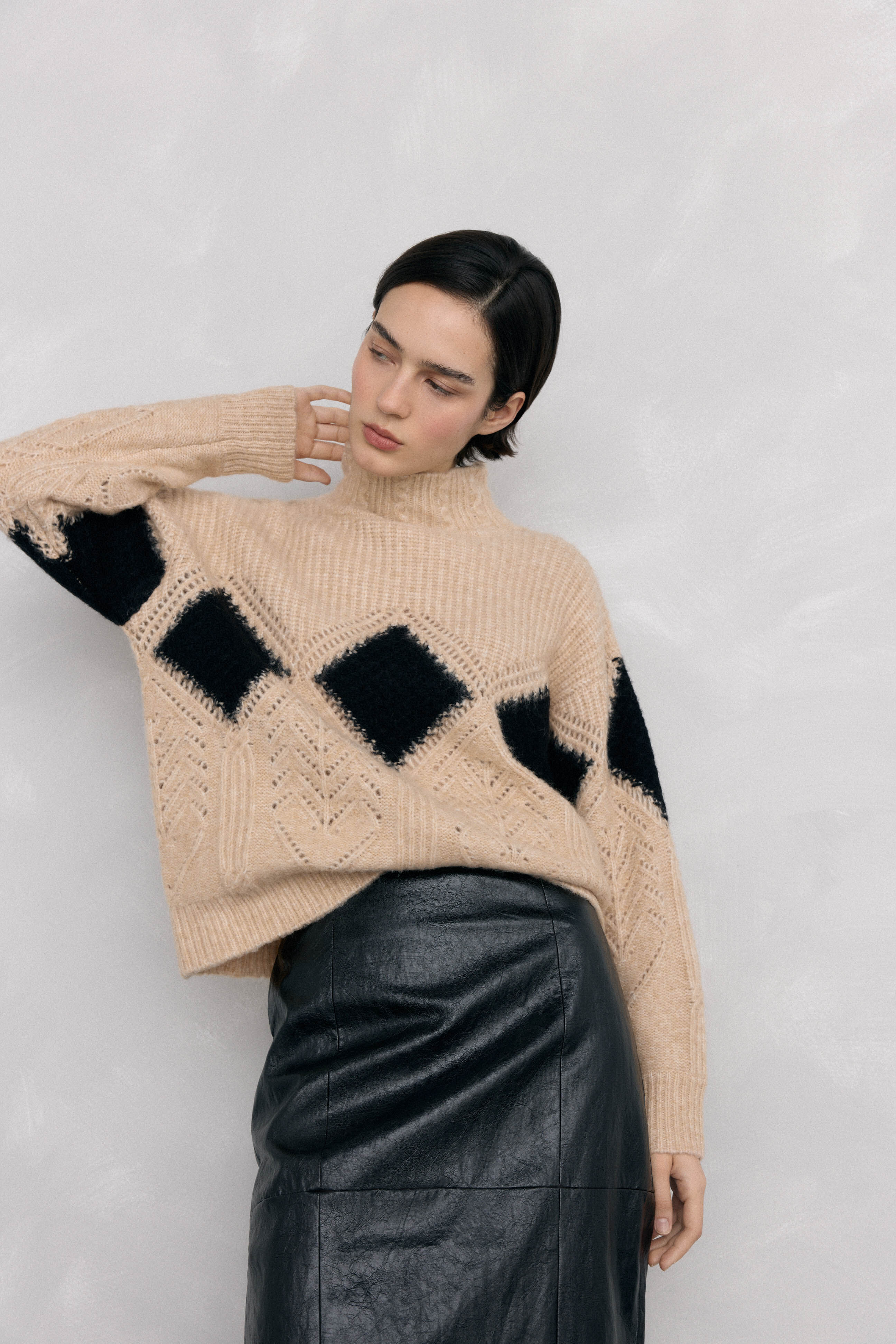 Skirt and jersey set