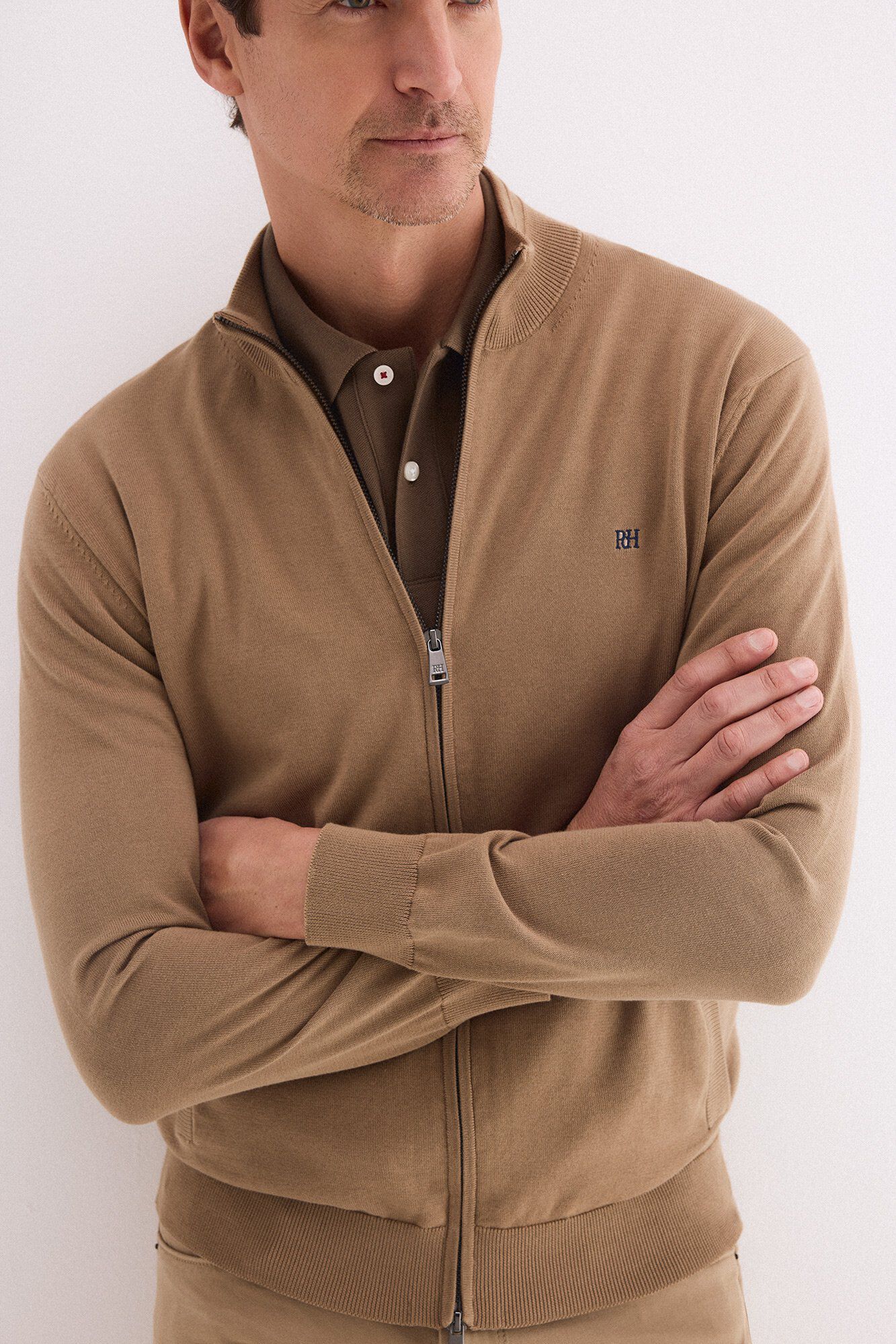 Trousers and cardigan set