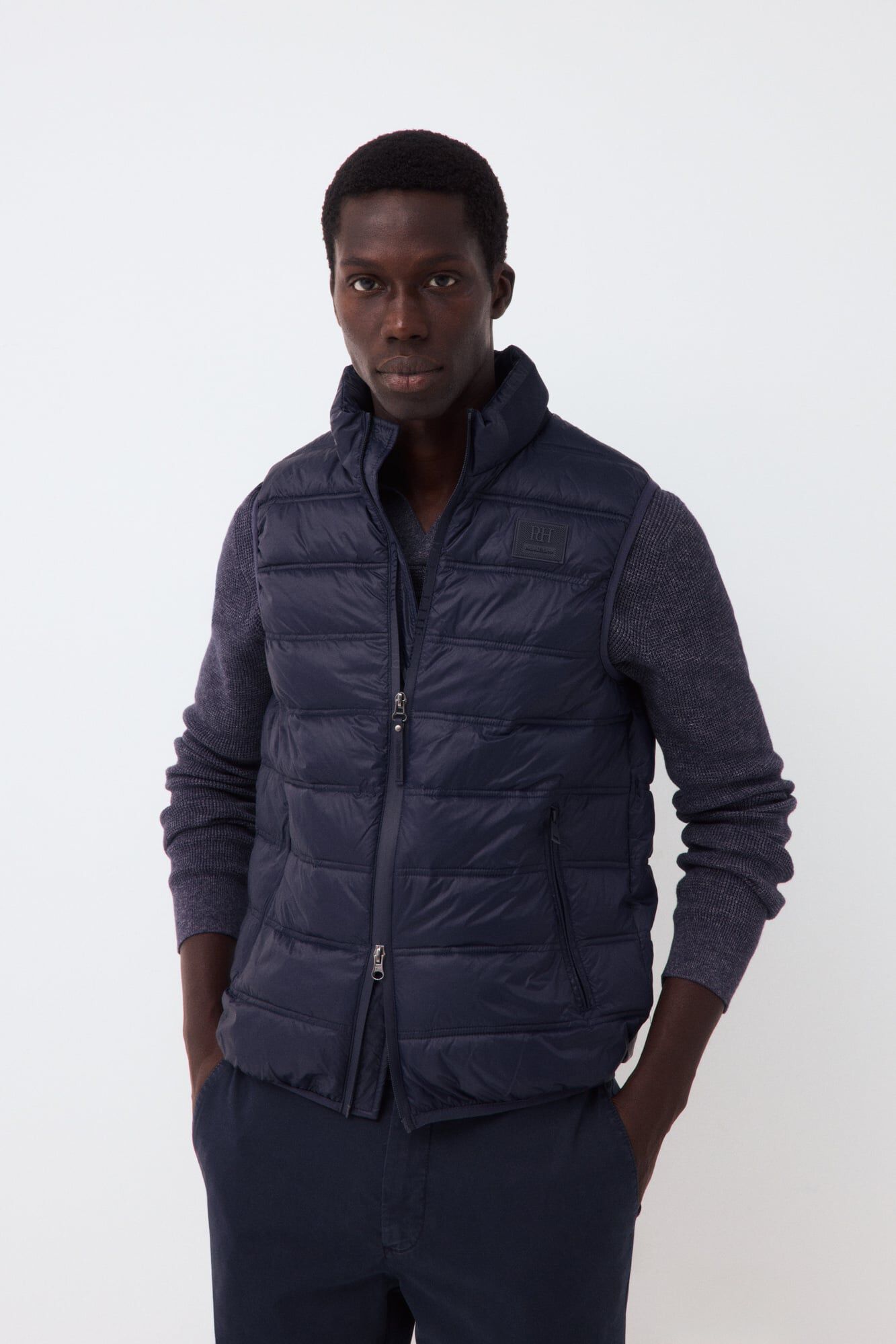 Chinos, jumper and gilet set