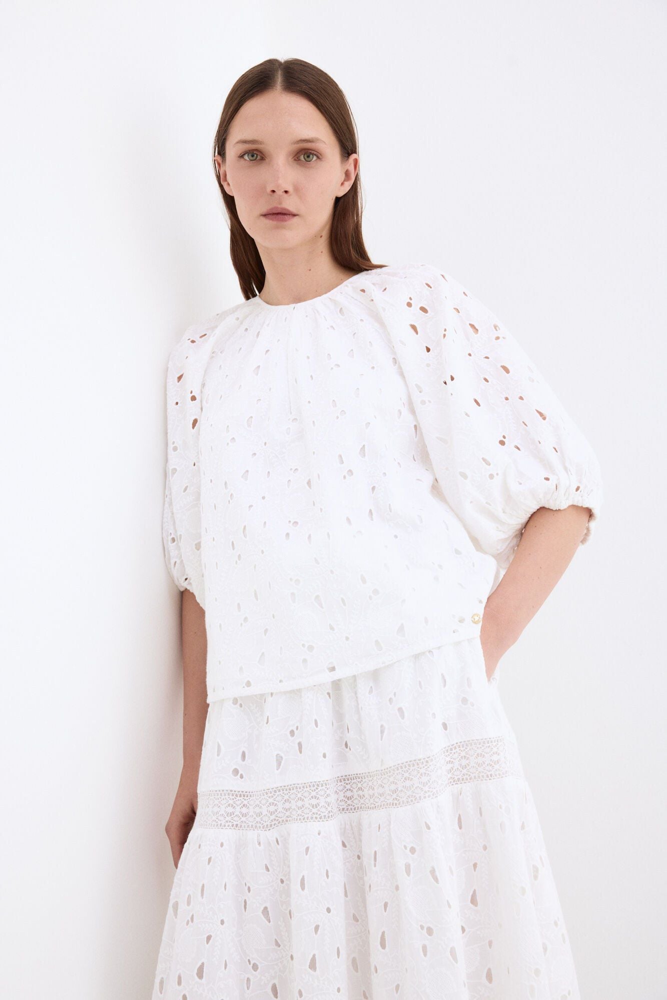Top and skirt set