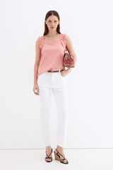 Jeans and ruffles set