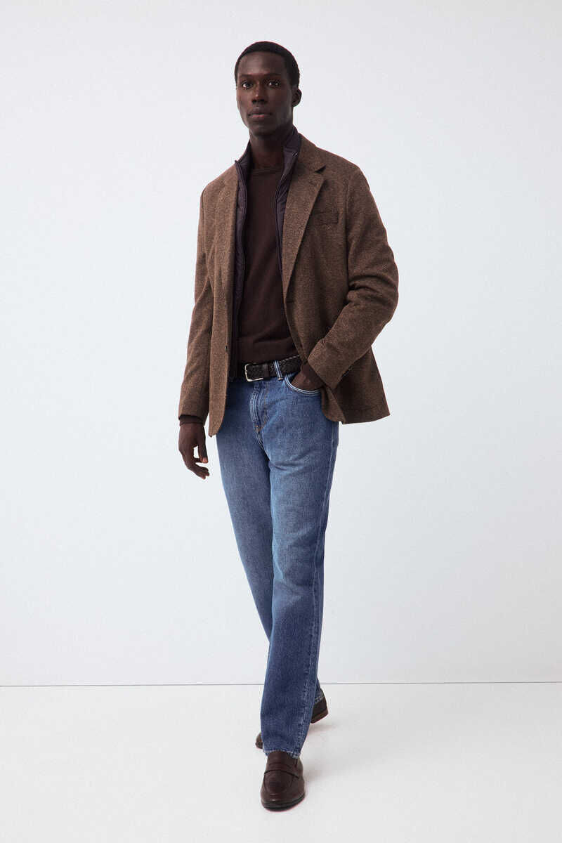 Jeans and blazer set