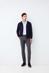 Cardigan, shirt and chinos set