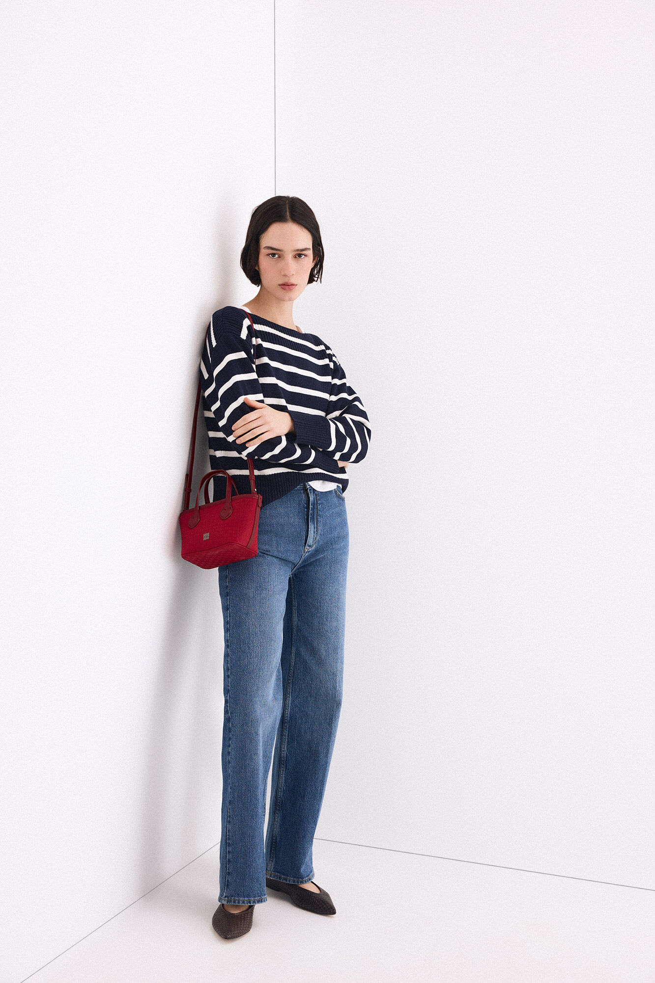 Jeans, shirt and jacket set