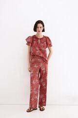 Blouse and trousers set