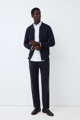 Chinos, cardigan and shirt set