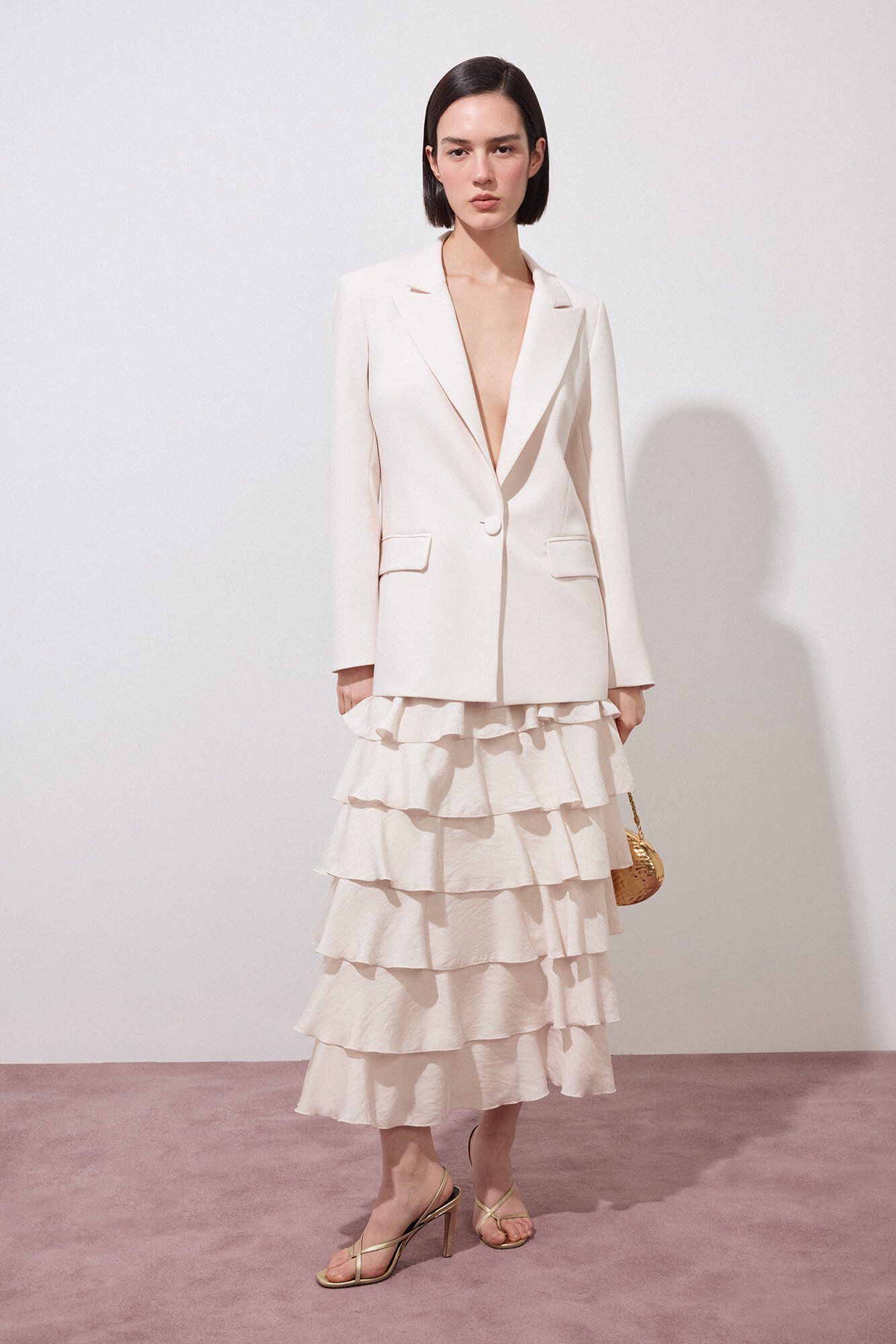 Skirt and blazer set