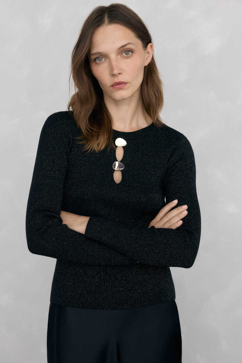 Conjunto de saia e blusa