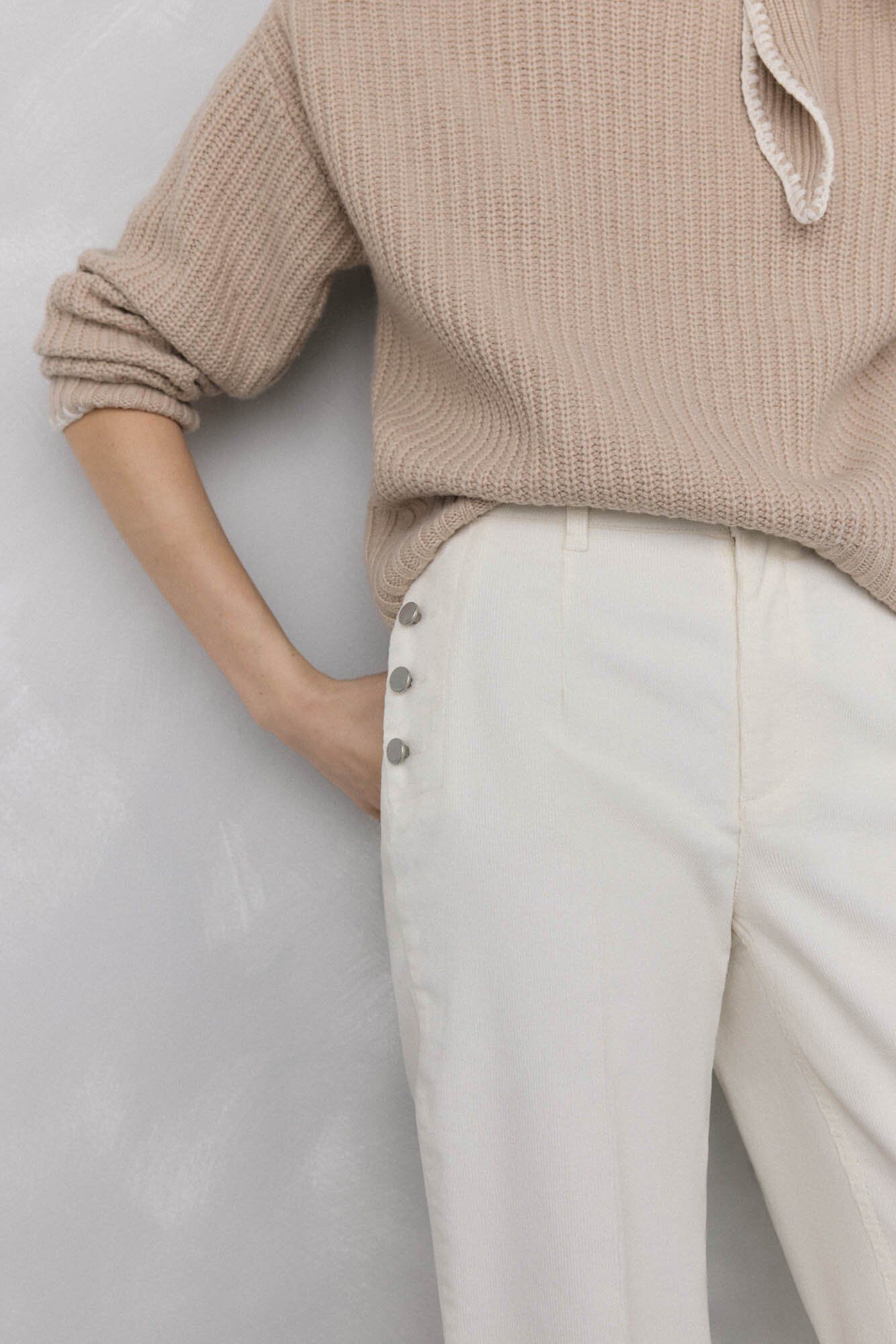 Conjunto de cal&ccedil;a, su&eacute;ter e saco