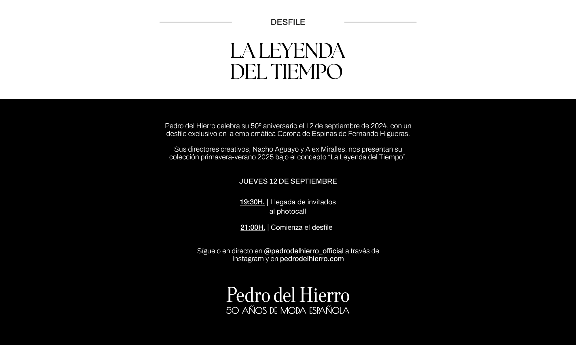 Pedro del Hierro Man & Woman