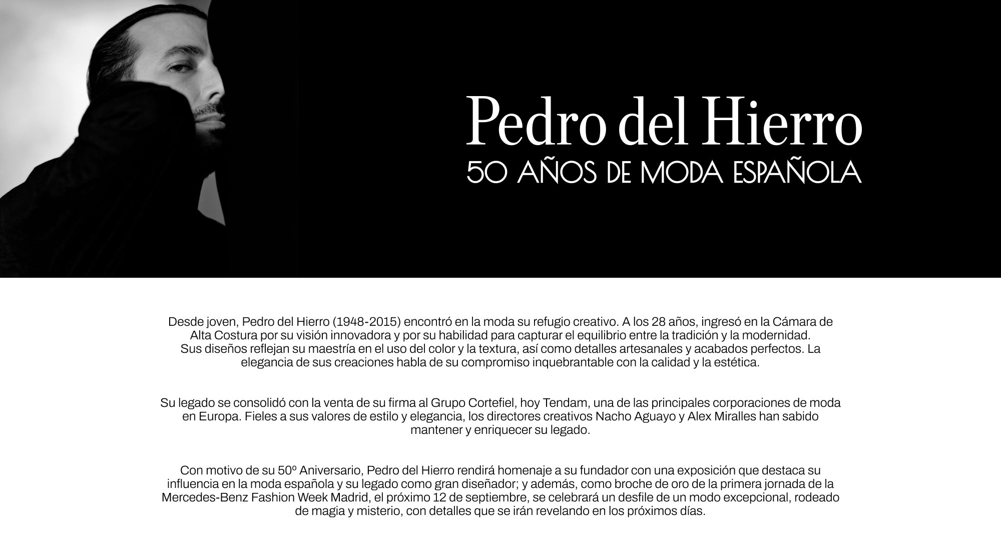 Pedro del Hierro Man & Woman