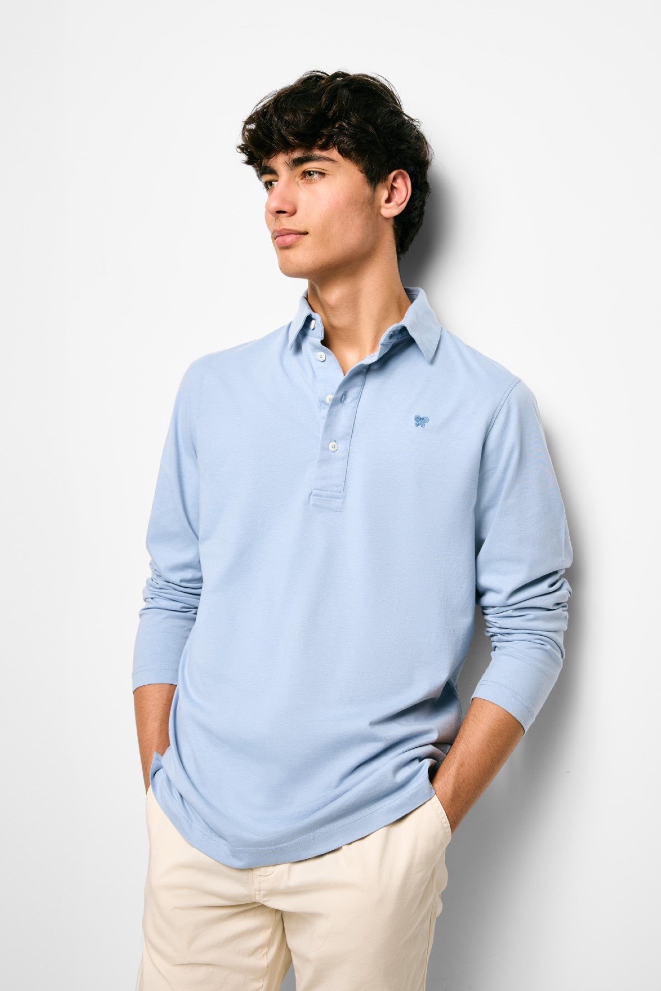 Jerseys Polo Manga Larga Hombre Cortefiel Polo Jersey Manga Larga