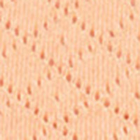 Cortefiel Knitted linen top Coral