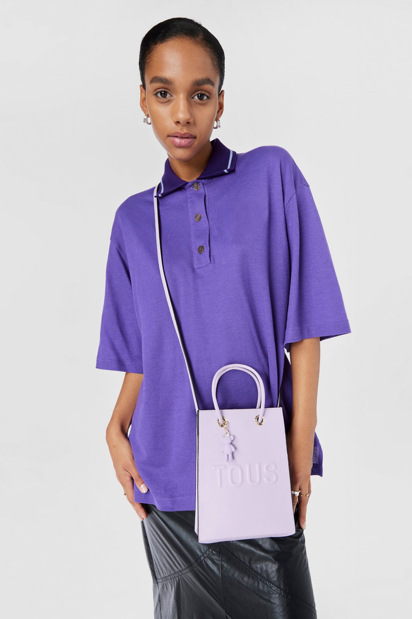 Mauve La Rue Pop Minibag | Women's bags | Pedro del Hierro