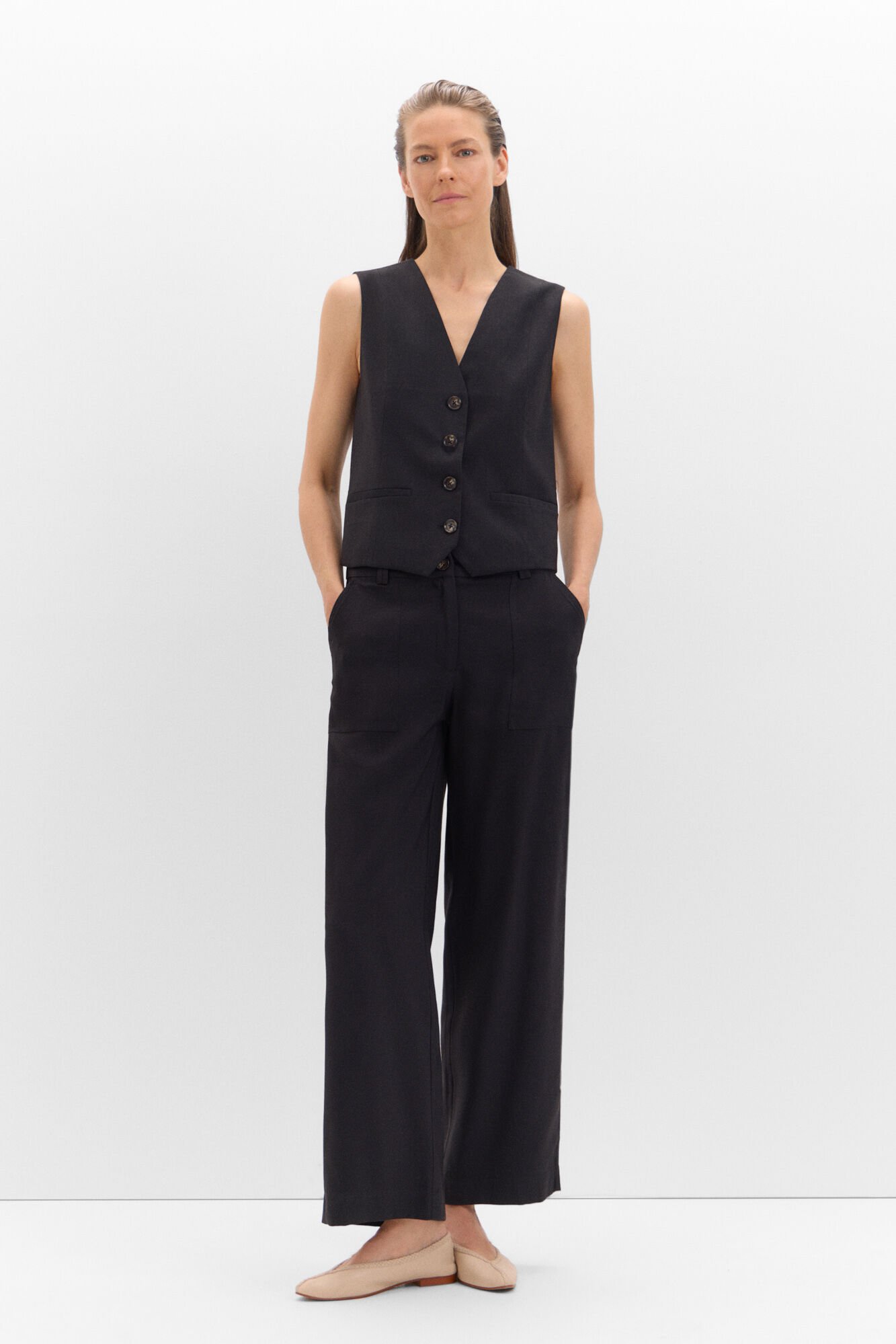 Chaleco corto Chalecos de mujer Pedro del Hierro