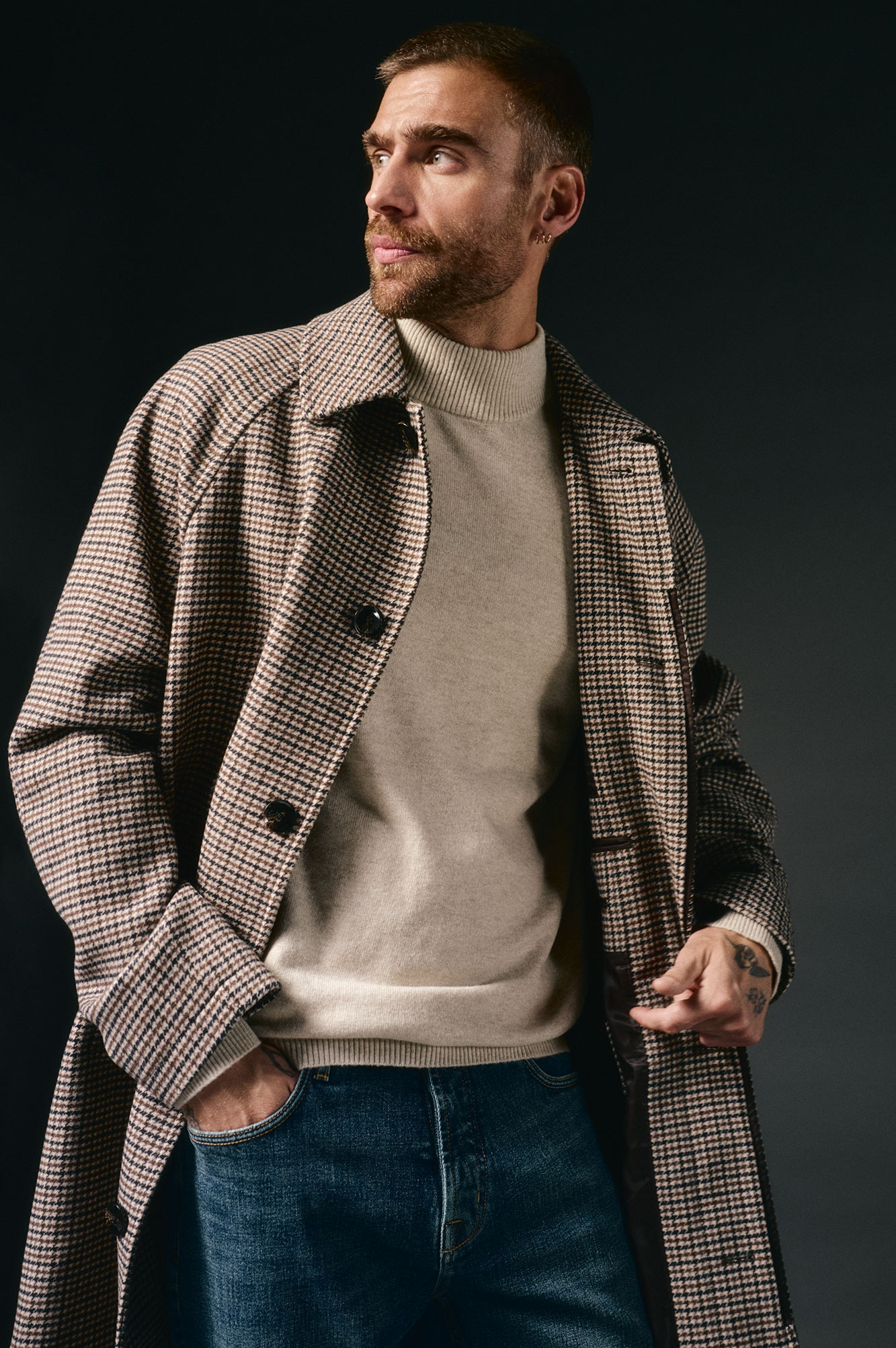 ジャケット・アウター idem  British Check Coat English check coat | Men's Coats and Parkas | Pedro del Hierro