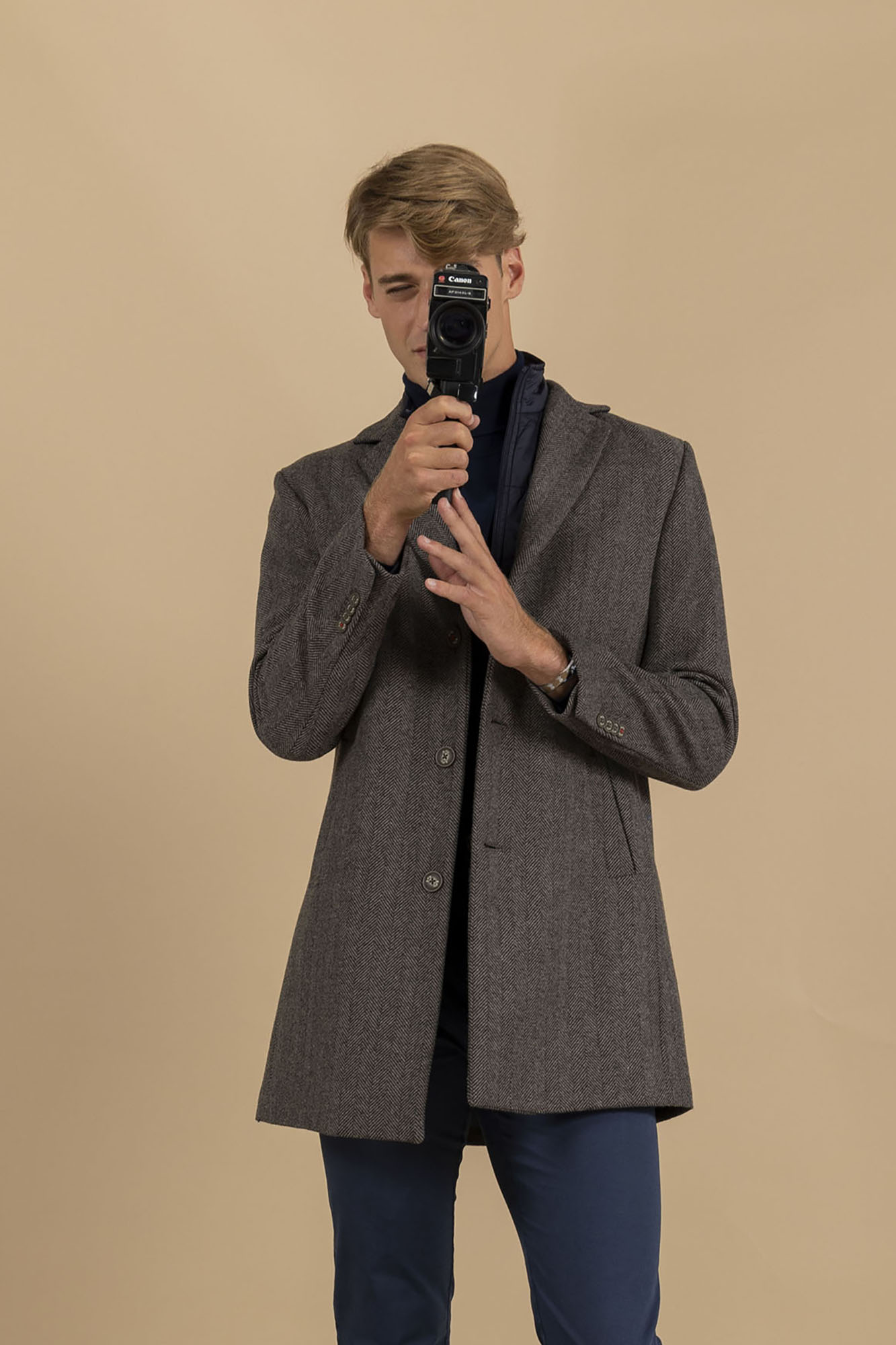 Rambla Catalunya Marca De Ropa Brownie Slim Fit Americanas Corte - Main Image