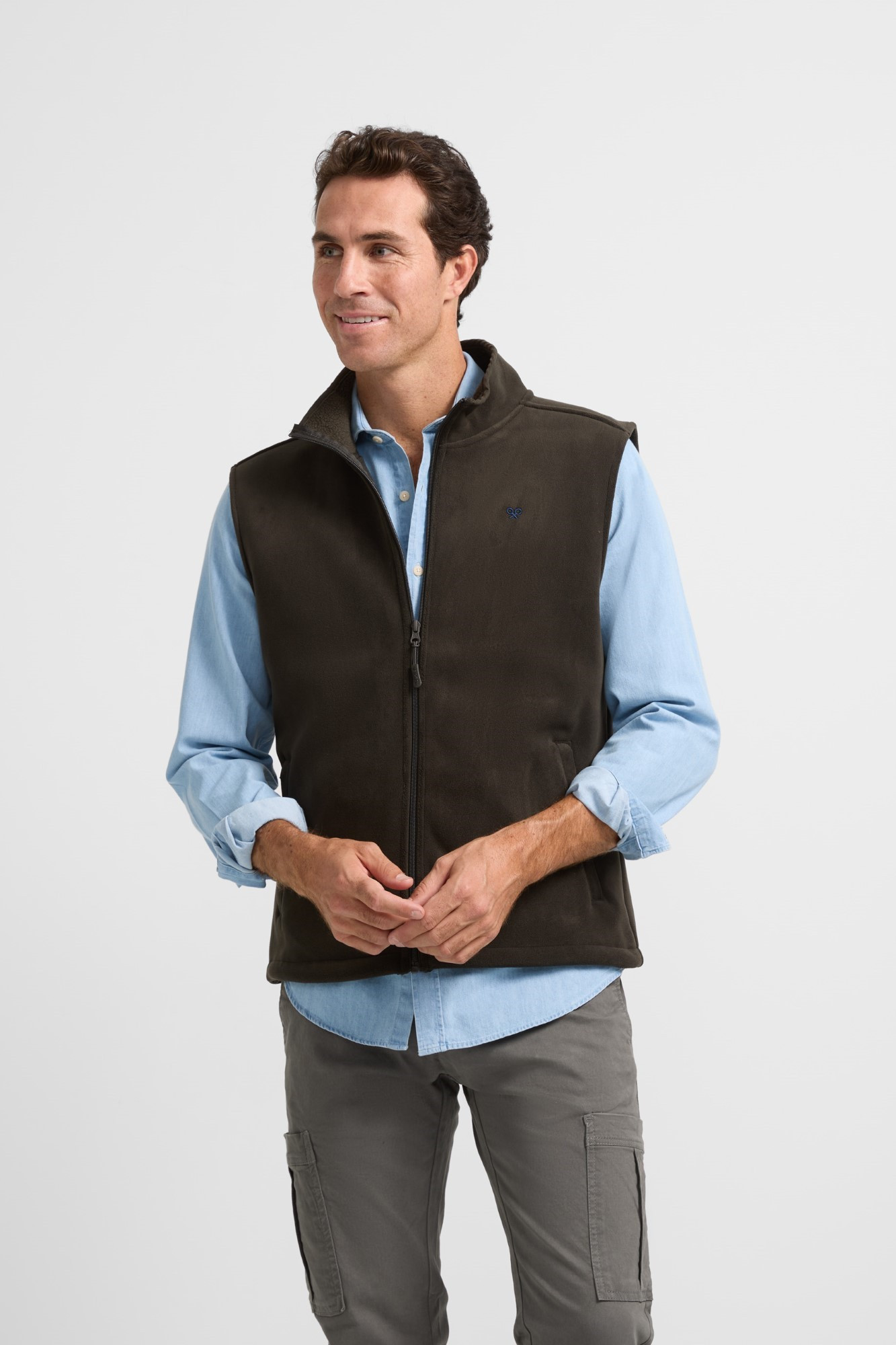 Chaleco Polar Chalecos De Hombre En Cortefiel Chaleco Polar