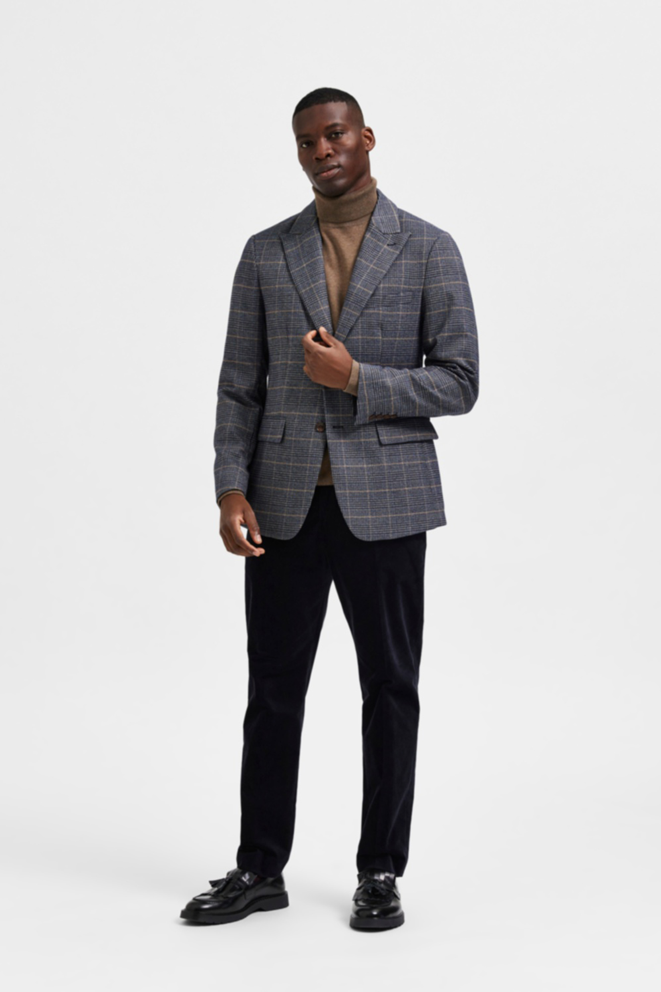 Chemise Homme Pedro Del Fierro Fil à Fil - Coupe Régulière, Manches Longues, 98% Coton | Logo Brodé PDH Et Baleines Amovibles - 2
