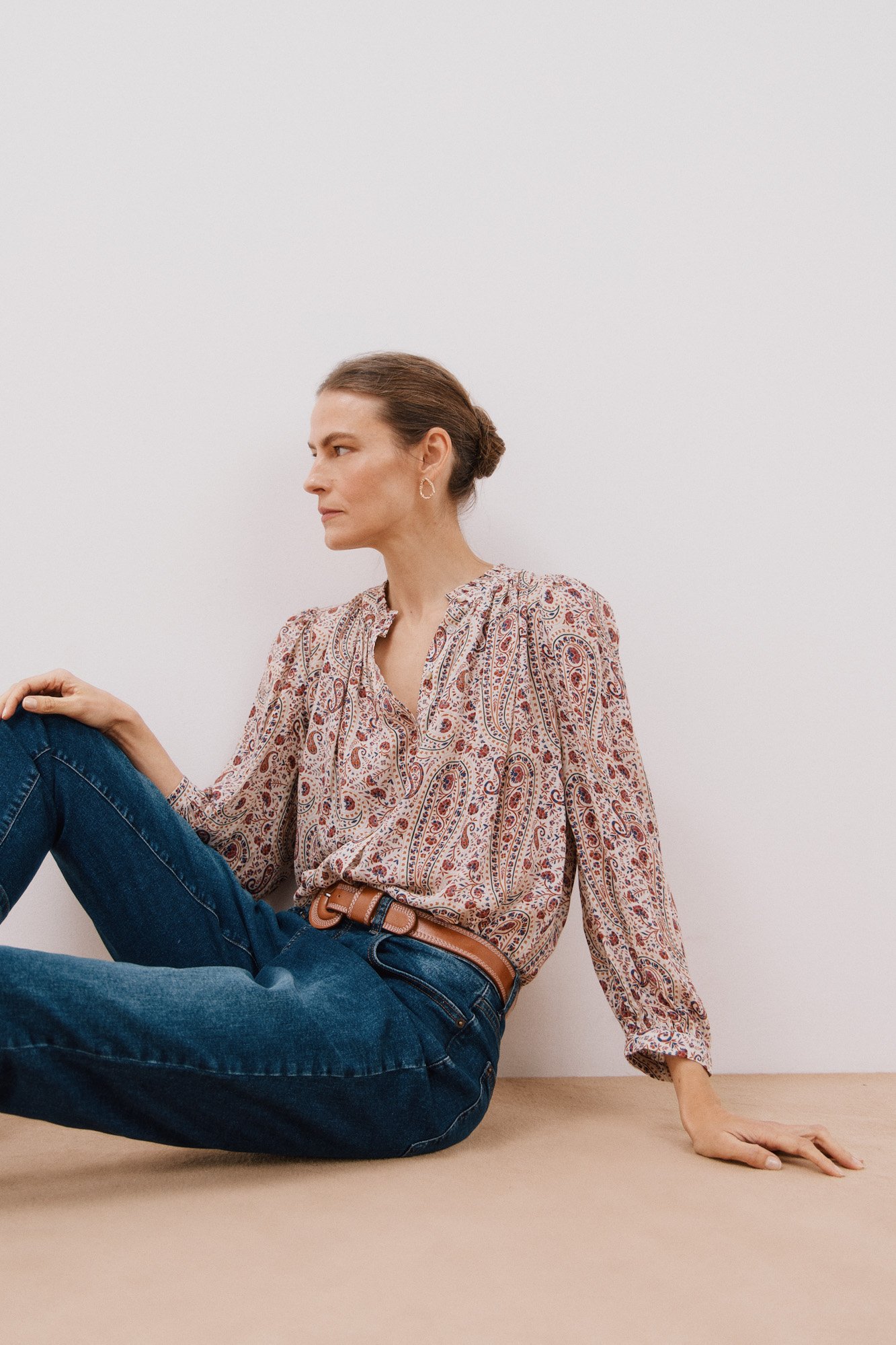 Camisa Estampada Camisas Cortefiel Camisas Cortefiel Mujer Nueva