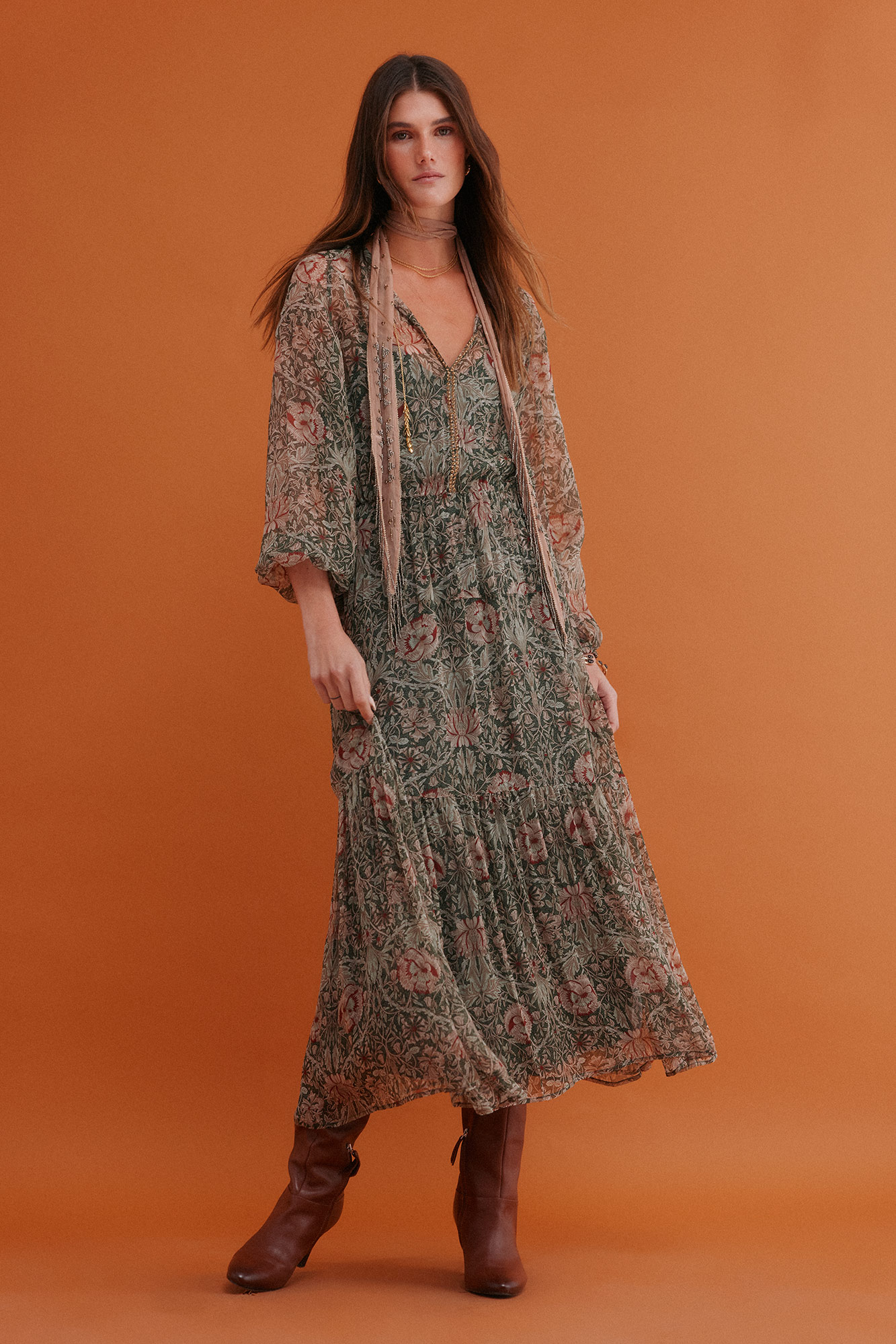 Vestido estampado Vestidos de mujer Pedro del Hierro