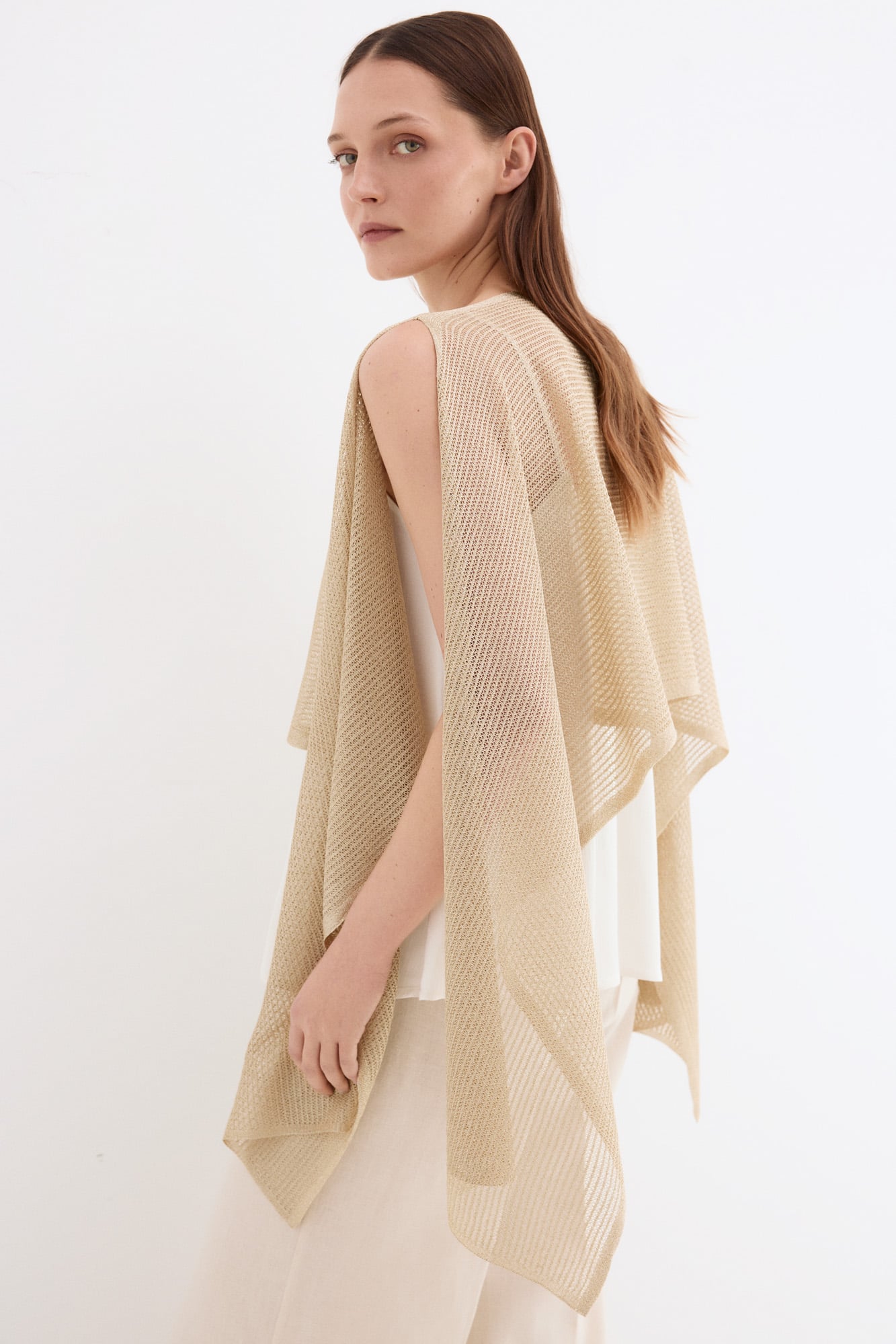 Sequin cape | Women's jackets | Pedro del Hierro