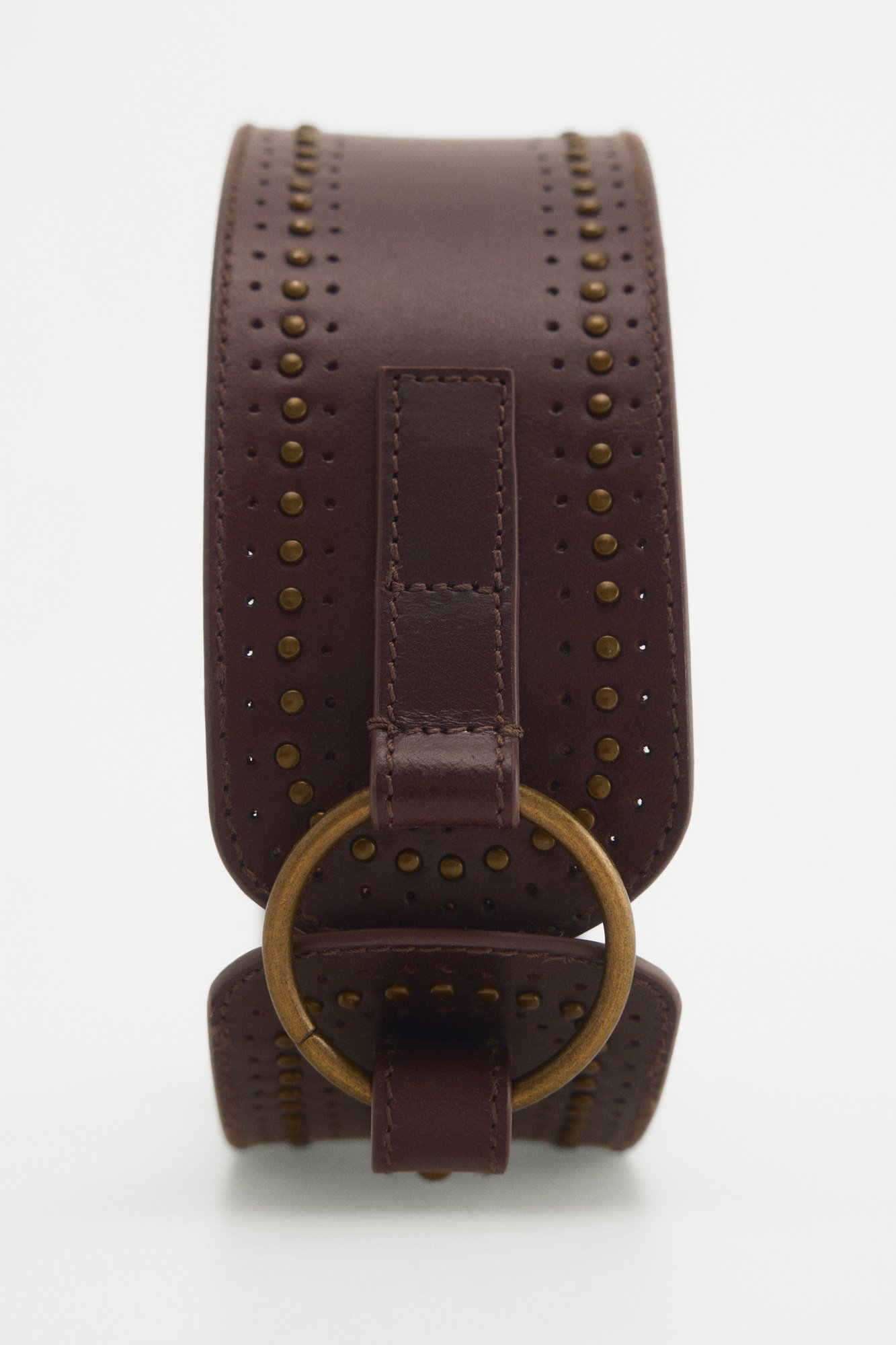 Leather wide belt | Women's Belts | Pedro del Hierro
