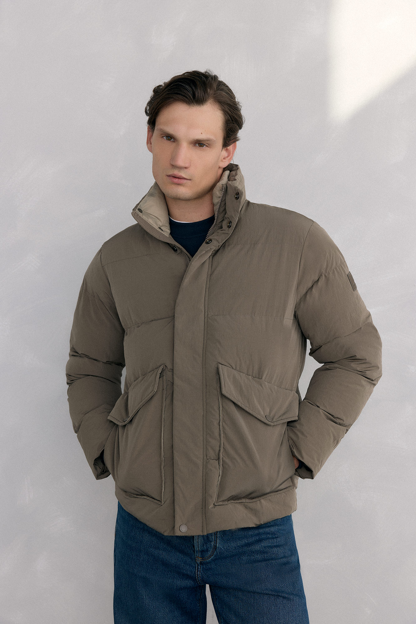 Padded jacket with pocket detail | Men's jackets | Pedro del Hierro