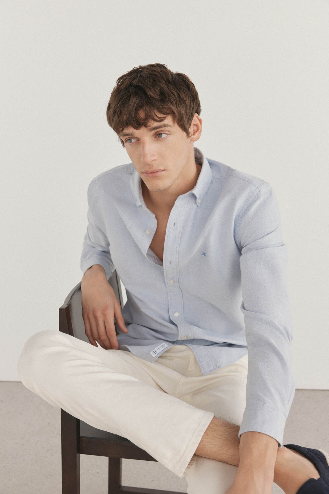 Camisas Oxford Camisa Pedro Del Hierro Blanca Camisa Iconic Oxford