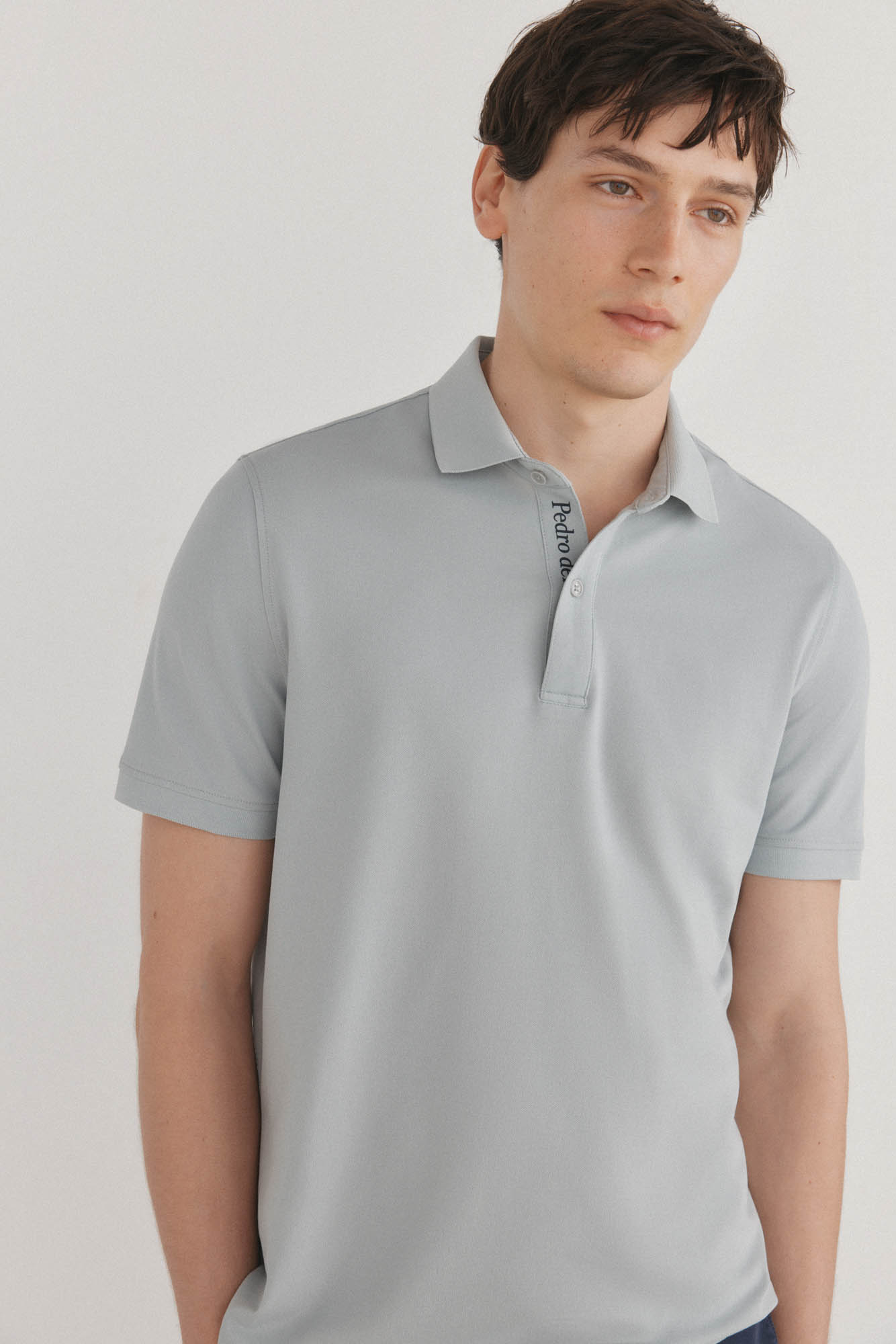 Shirt Men Pedro Hierro Polos Technical Pole Men's Polo Shirts