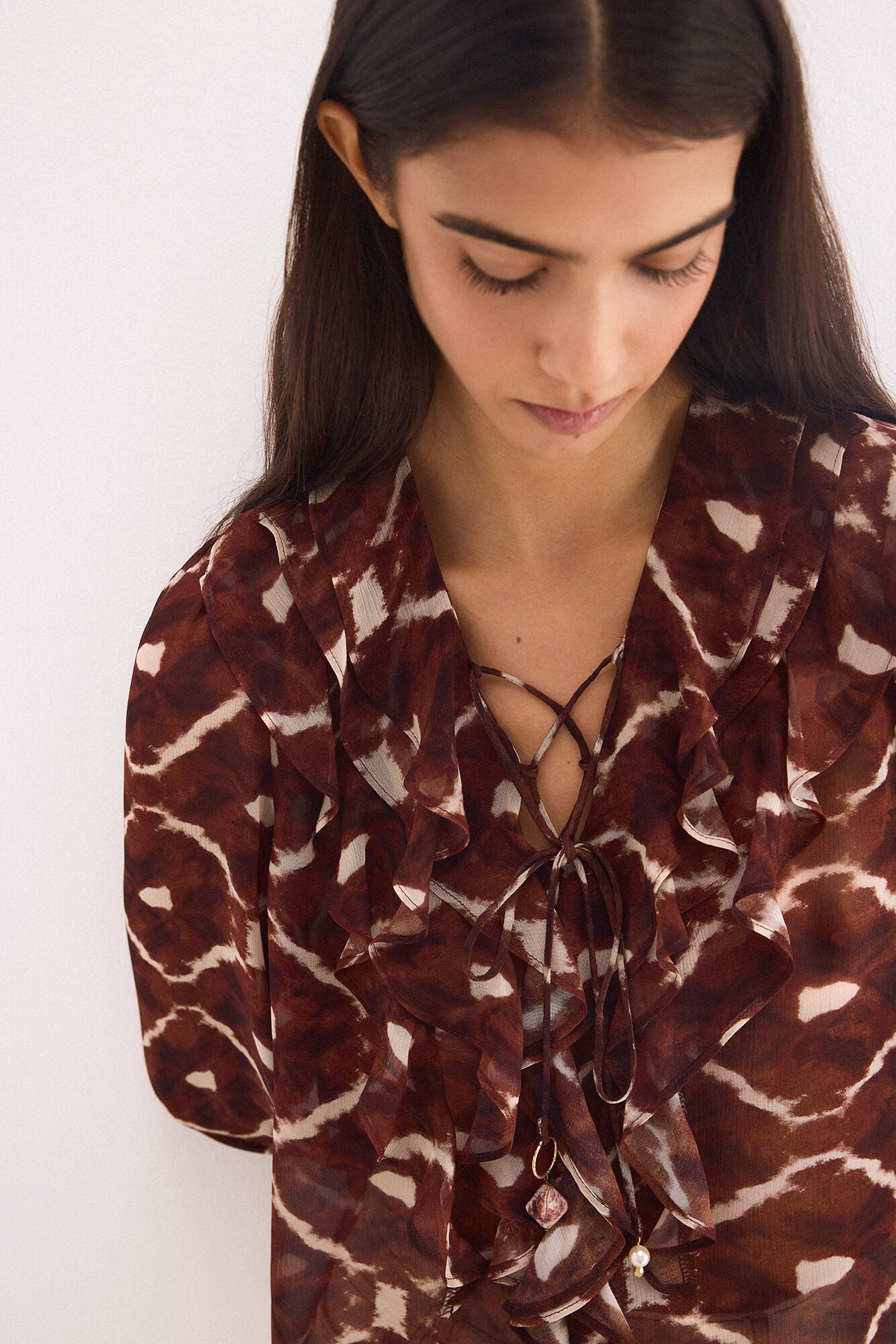 Pedro del Hierro Blusa estampada · 6633462