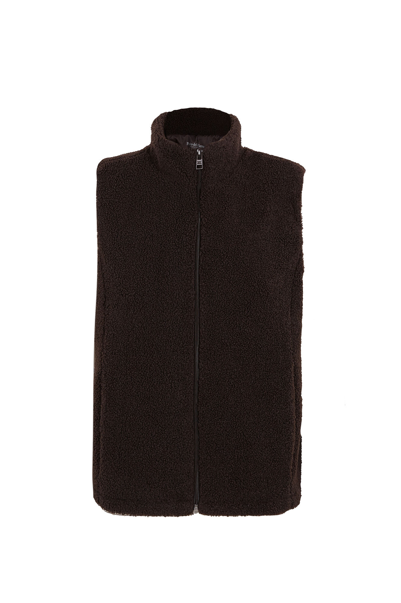 Faux shearling gilet | Vests | Pedro del Hierro