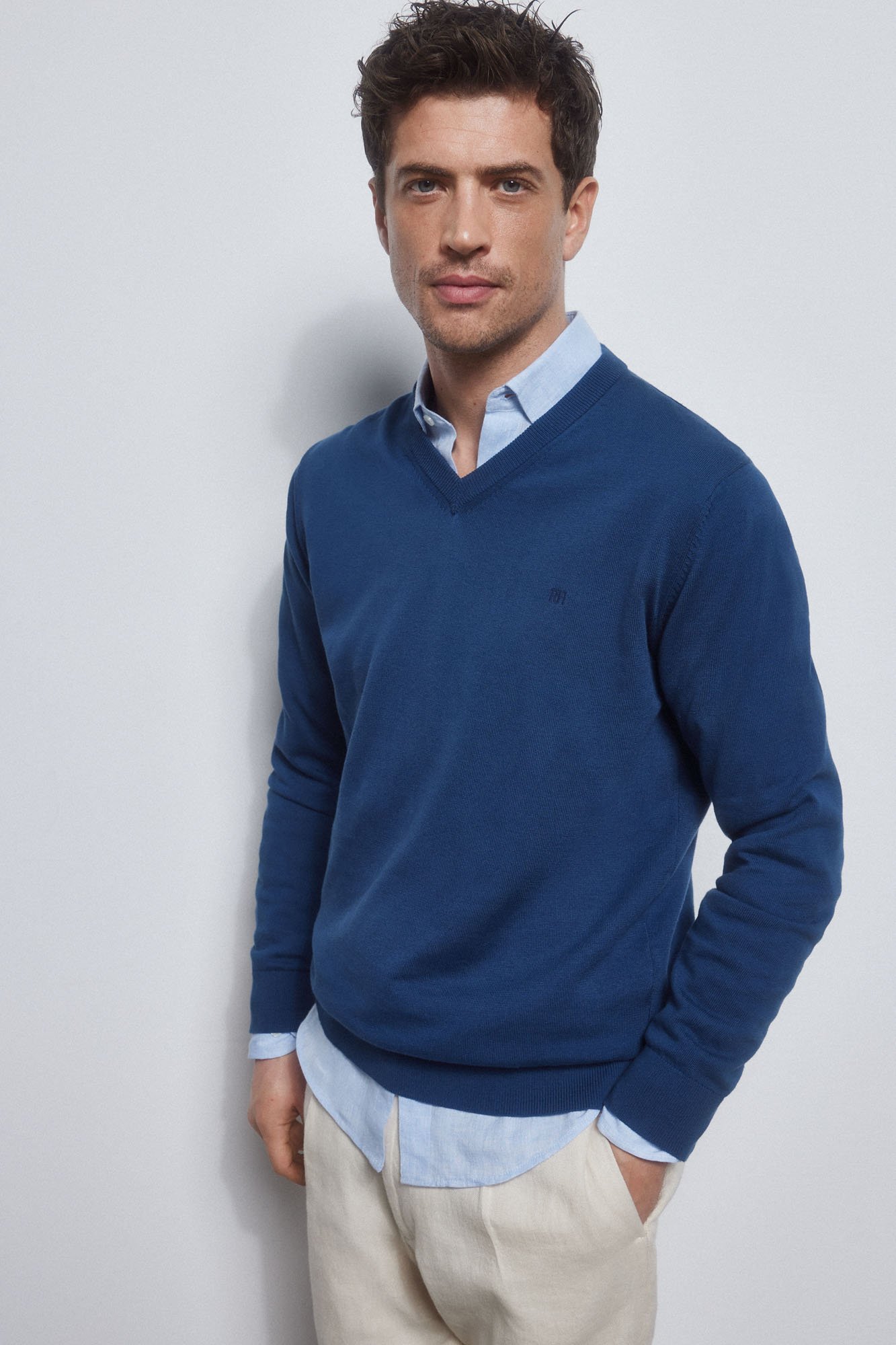 Long Sleeve Polos Springfield Caballero Camisetas Pedro Del Hierro